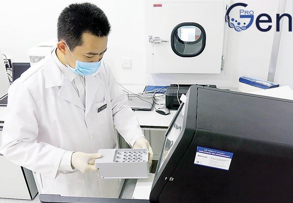 GenPro trang bị đầy đủ các thiết bị và áp dụng công nghệ mới vào quy trình xét nghiệm ADN
