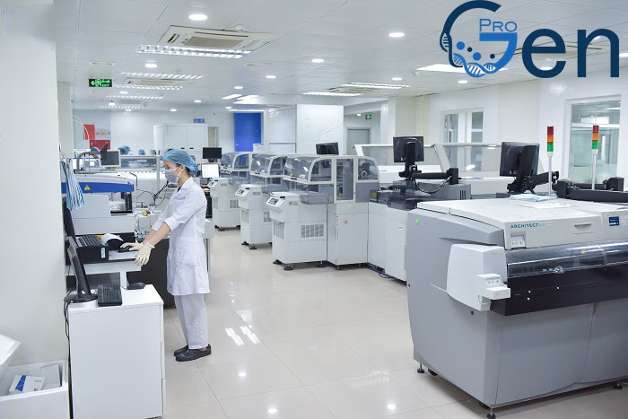 Phòng LAB tiêu chuẩn tại trung tâm xét nghiệm ADN GENPRO