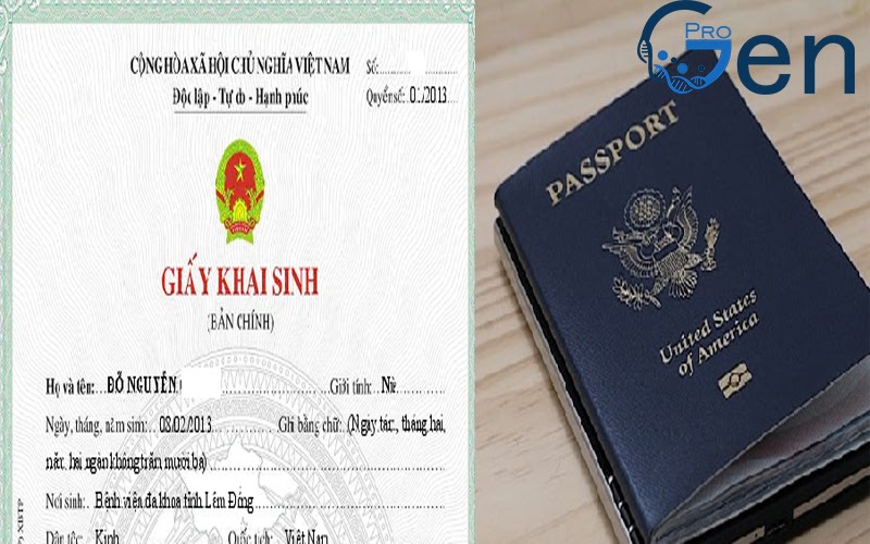 Phân tích ADN pháp lý khi cần làm giấy khai sinh, hộ chiếu