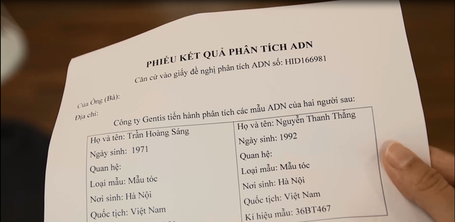 Tới ngày hẹn, bạn có thể đến trung tâm để nhận phiếu kết quả phân tích ADN